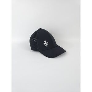Melon Hydro Hat Cap Men Strap-back Black A-game W/ Ferrari Logo